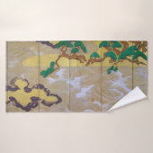 松島の波(右)俵屋宗達 バスタオル (バスタオル)