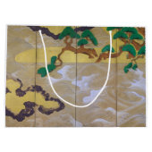 松島の波（右）俵屋宗達 ラージペーパーバッグ (裏面)