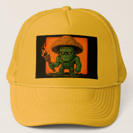 松明とキノコ獣 キャップ