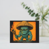 松明とキノコ獣 シーズンポストカード (スタンド正面)