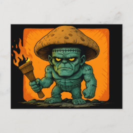 松明とキノコ獣 シーズンポストカード