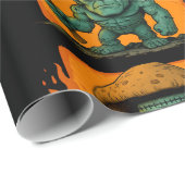 松明とキノコ獣 ラッピングペーパー (ロールコーナー)