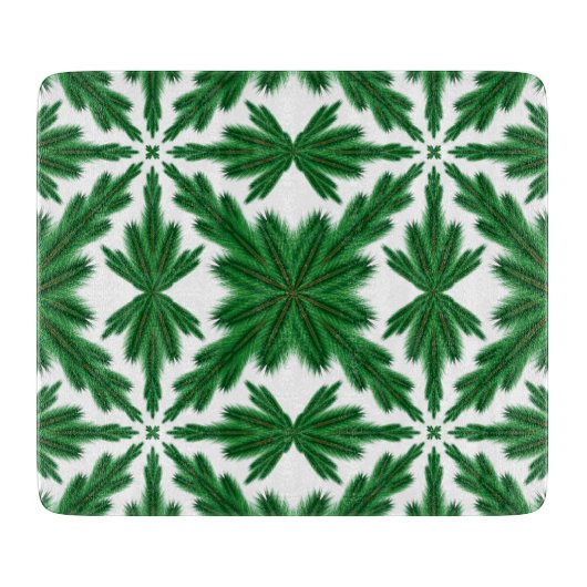 松曼荼羅硝子切板 カッティングボード (正面)