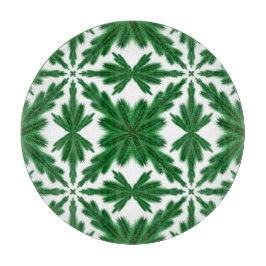 松曼荼羅硝子切板 カッティングボード