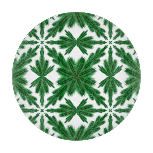 松曼荼羅硝子切板 カッティングボード (正面)