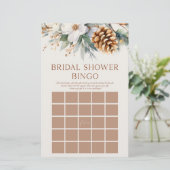 松木フローラビンゴブライダルシャワーゲーム 便箋 (スタンド正面)