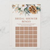 松木フローラビンゴブライダルシャワーゲーム 便箋 (正面/裏面)