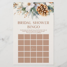 松木フローラビンゴブライダルシャワーゲーム 便箋