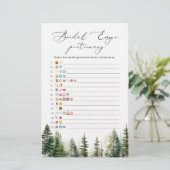 松木ブライダルシャワー絵文字ゲーム (スタンド正面)