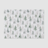 松木冬の雪クリスマス 薄葉紙 (正面)