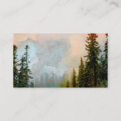 松木自然カスタム景観 名刺 (裏面)