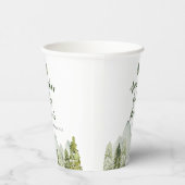 松木赤ちゃんシャワーアドベンチャーマウンテンフォレスト 紙コップ (右)