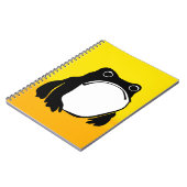 松本ほじ日本の寺Grumpy Frogスケッチアート ノートブック (左側)