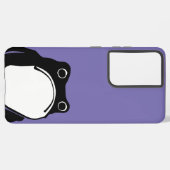 松本ほじ日本の寺Grumpy Frogスケッチアート Samsung Galaxyケース (左側面)