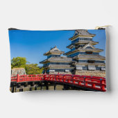 松本城と橋 アクセサリーポーチ (裏面)