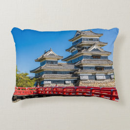 松本城と橋 アクセントクッション
