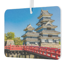 松本城と橋 カーエアーフレッシュナー