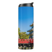 松本城と橋 タンブラー (回転左)