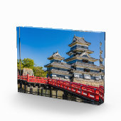 松本城と橋 フォトブロック (右)