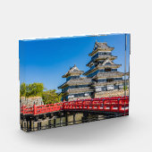 松本城と橋 フォトブロック (左)