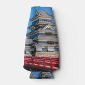 松本城と橋 ボトルクーラー (正面)