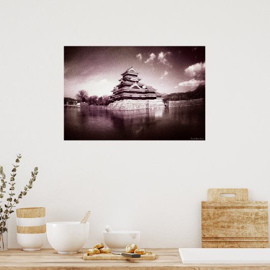 松本城 ポスター (キッチン)