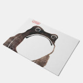 松本宝寺カエル ドアマット (アングル)