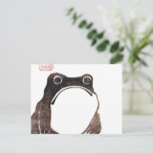 松本宝寺カエル ポストカード (スタンド正面)