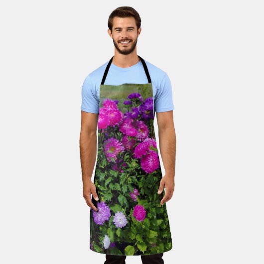 松本花 エプロン (着用した状態)