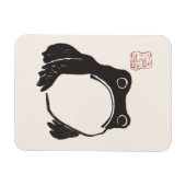 松本芳寺カエル悲しいアーティスト|過去記事 マグネット (横)