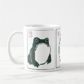 松本芳寺マグカエルMUG MUG TOAD WABI SABI MUG コーヒーマグカップ (左)