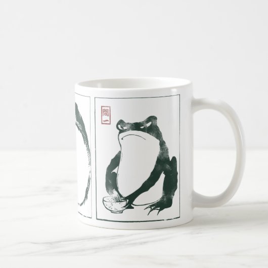 松本芳寺マグカエルMUG MUG TOAD WABI SABI MUG コーヒーマグカップ (右)