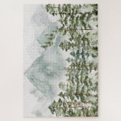 松林と山 ジグソーパズル (縦)