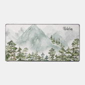 松林と山 デスクマット (正面)