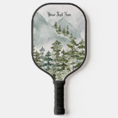 松林と山 ピックルボールラケット (正面)