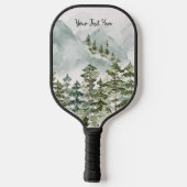松林と山 ピックルボールラケット (裏面)