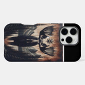 松林のムース iPhoneケース (裏面横)