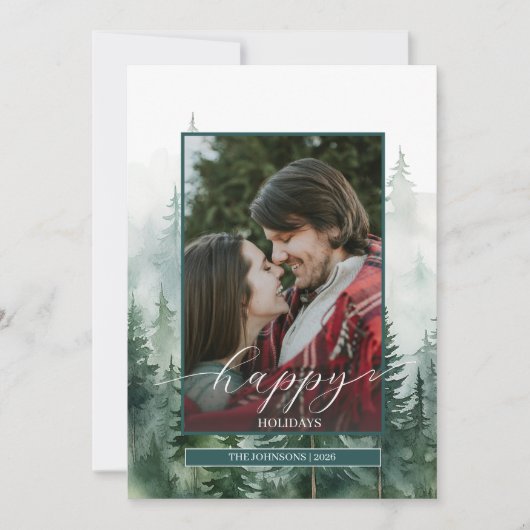 松林の写真 シーズンカード (正面)