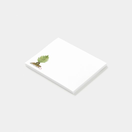 松林の冬 ポストイット (アングル)