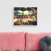 松林の宴会 キャンバスプリント (インサイチュ (リビング))