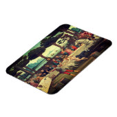 松林の宴会 マグネット (左側)