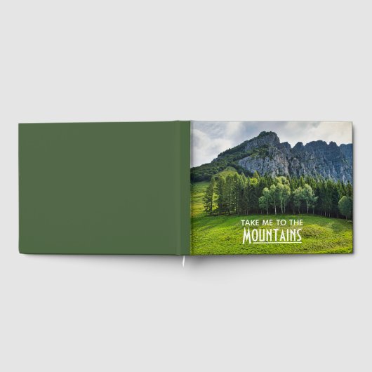 松林の山へ ゲストブック (全面)