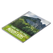 松林の山へ ノートブック (左側)