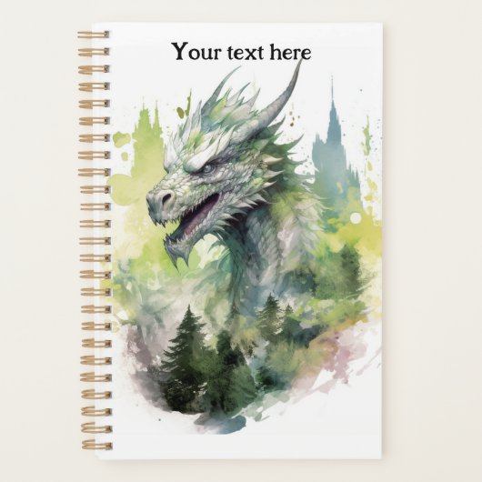 松林の竜 プランナー手帳 (正面)