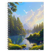 松林の美しい ノートブック (正面)