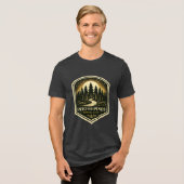 松林へ トライブレンドＴシャツ (正面全面)