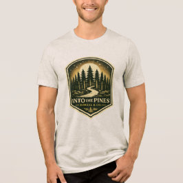 松林へ トライブレンドTシャツ