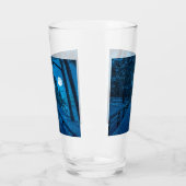 松林を覆った冬の風景 タンブラーグラス (左)