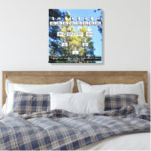 松林写真家系図4世代 キャンバスプリント (インサイチュ (寝室))