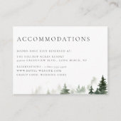 松林結婚の宿舎 エンクロージャーカード (正面)